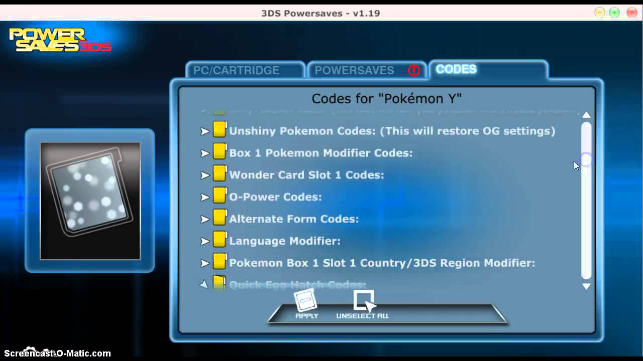 3ds powersaves
